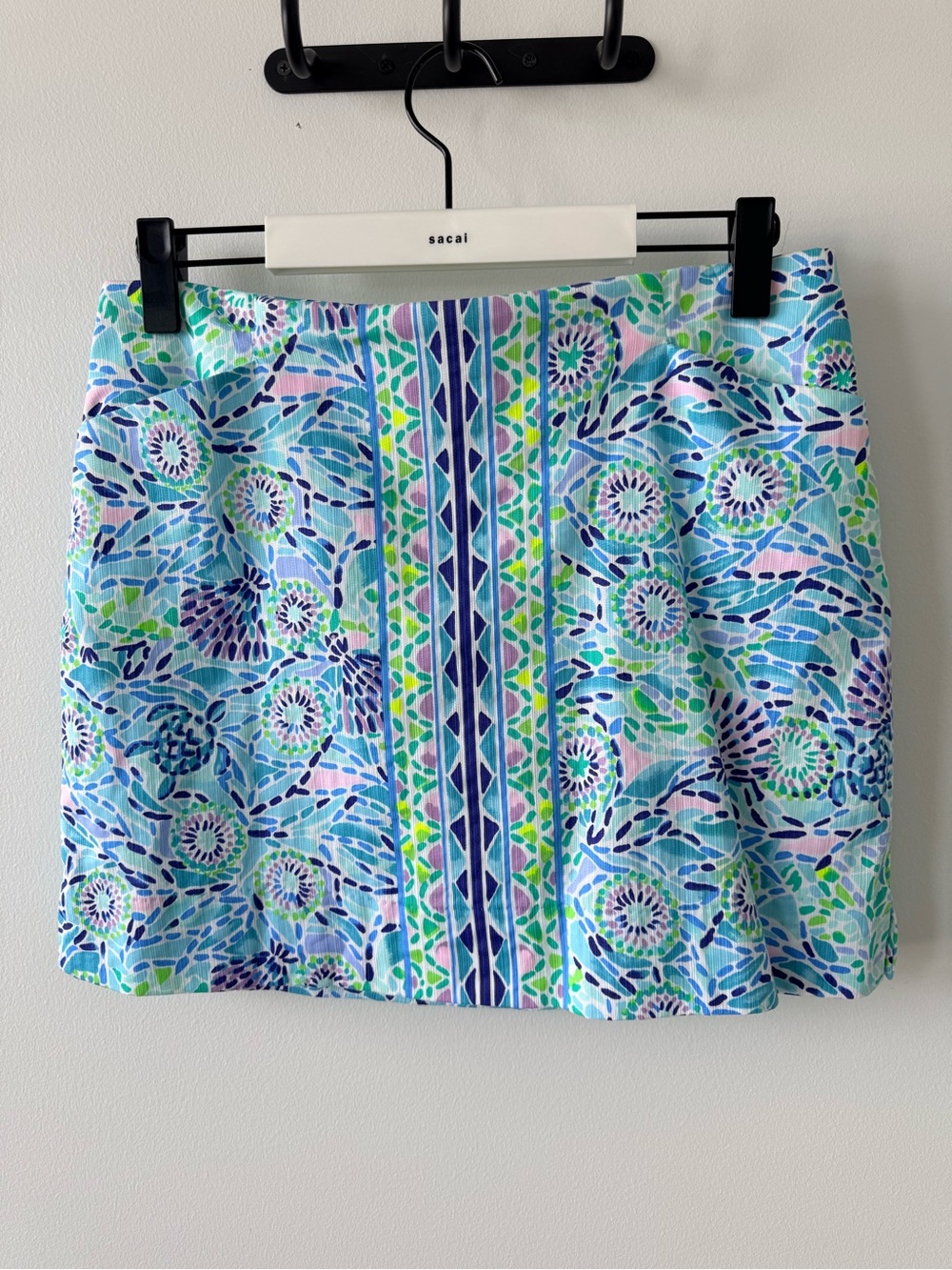 Lily Pulitzer Marigold Blue Ibiza Open Water Skort - Picture 5 of 7